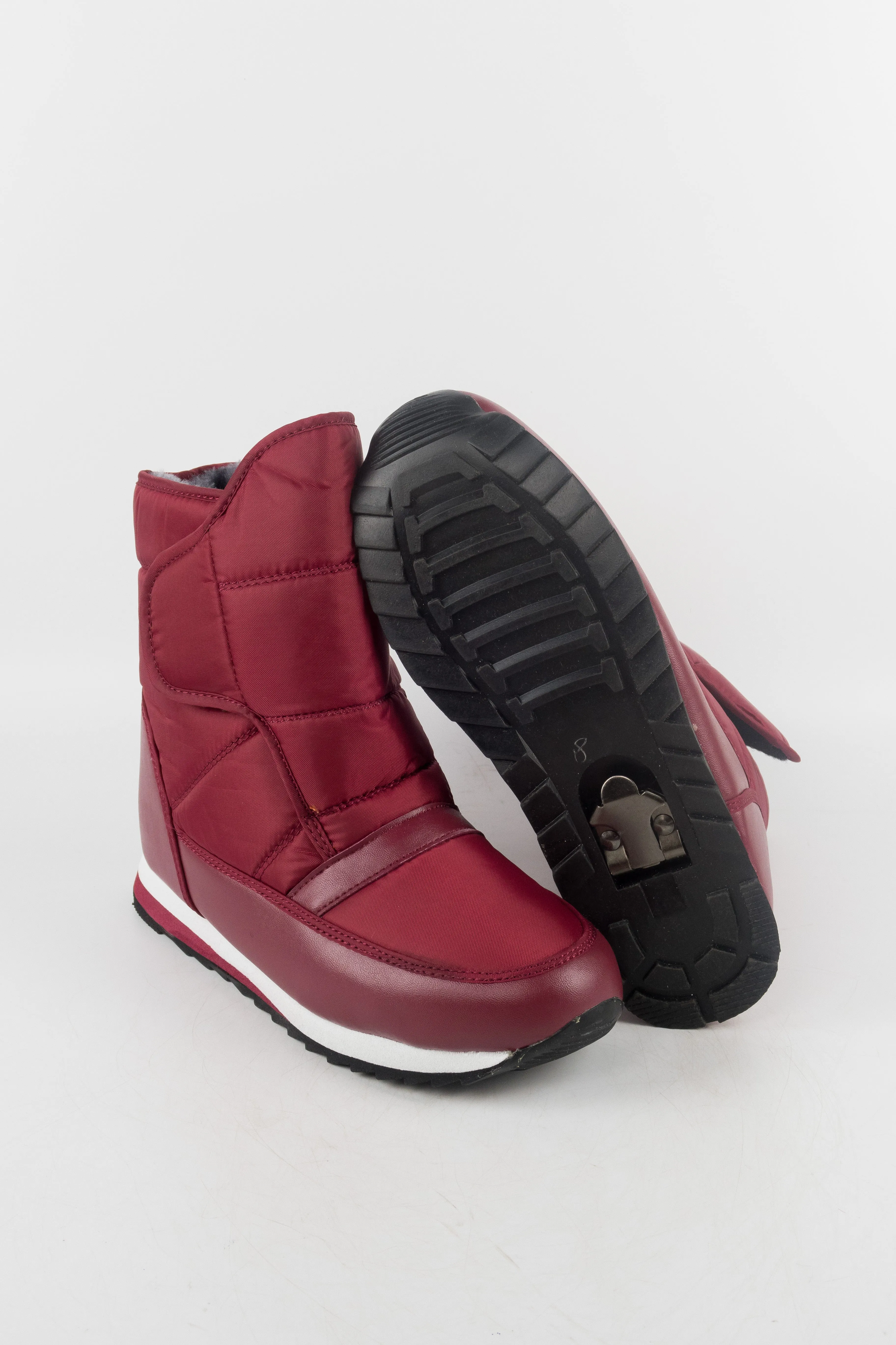 รองเท้าบูทกันหนาว กันหิมะ พร้อมตัวล็อค - Winter Non-Slip Windproof Snow Boots