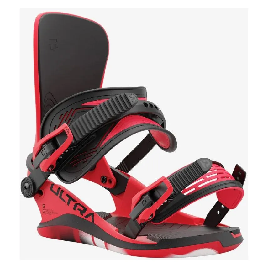 2025 Union Ultra Red Snowboard Bindings
