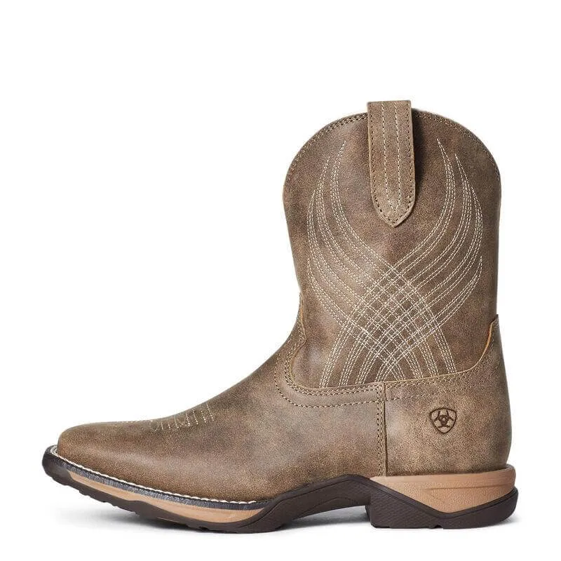 Ariat Kids' 8" Anthem Western Square Toe Cowboy Boots