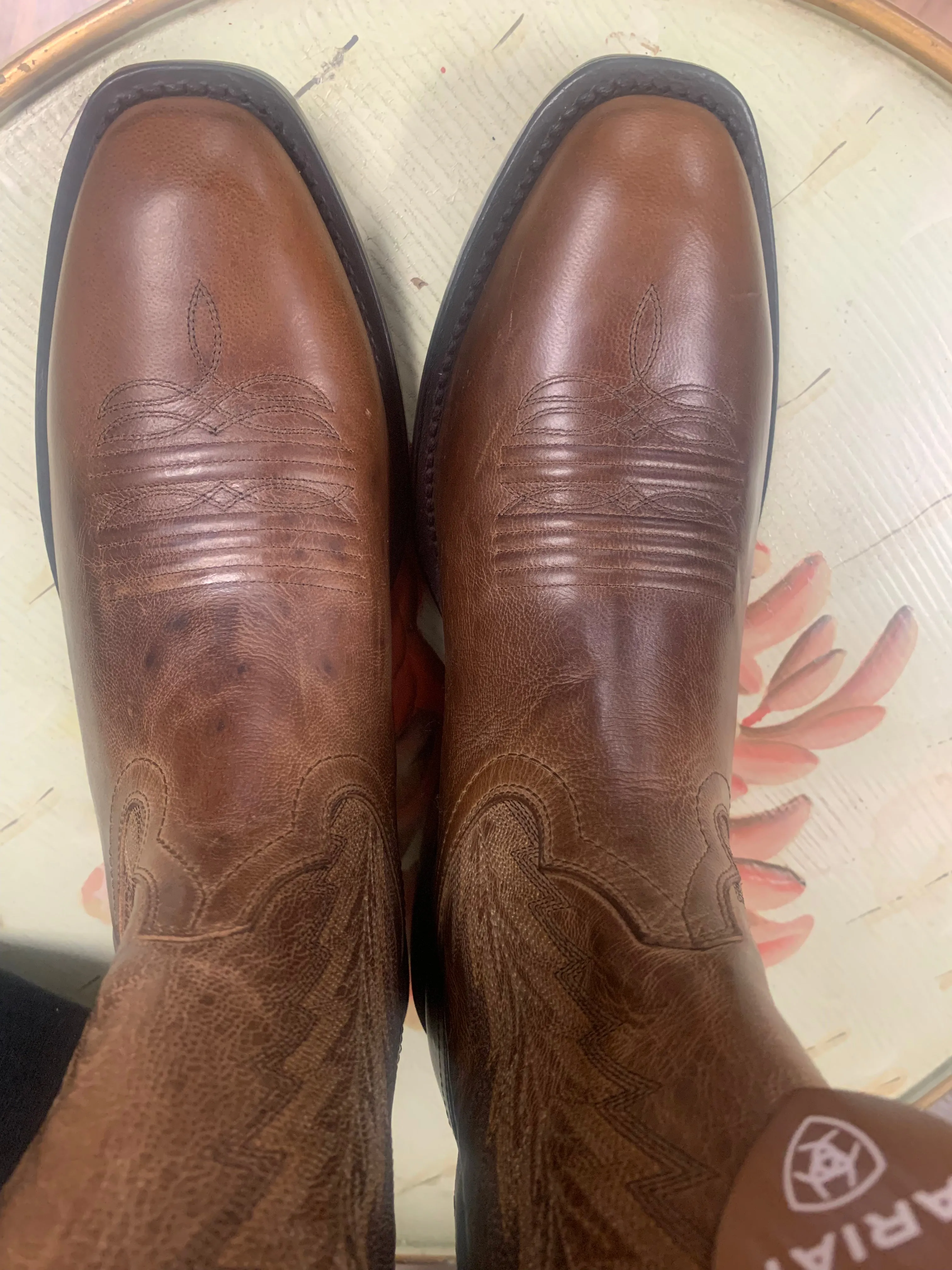 ARIAT MENS WILLIE BROWN-FRENCH TOE