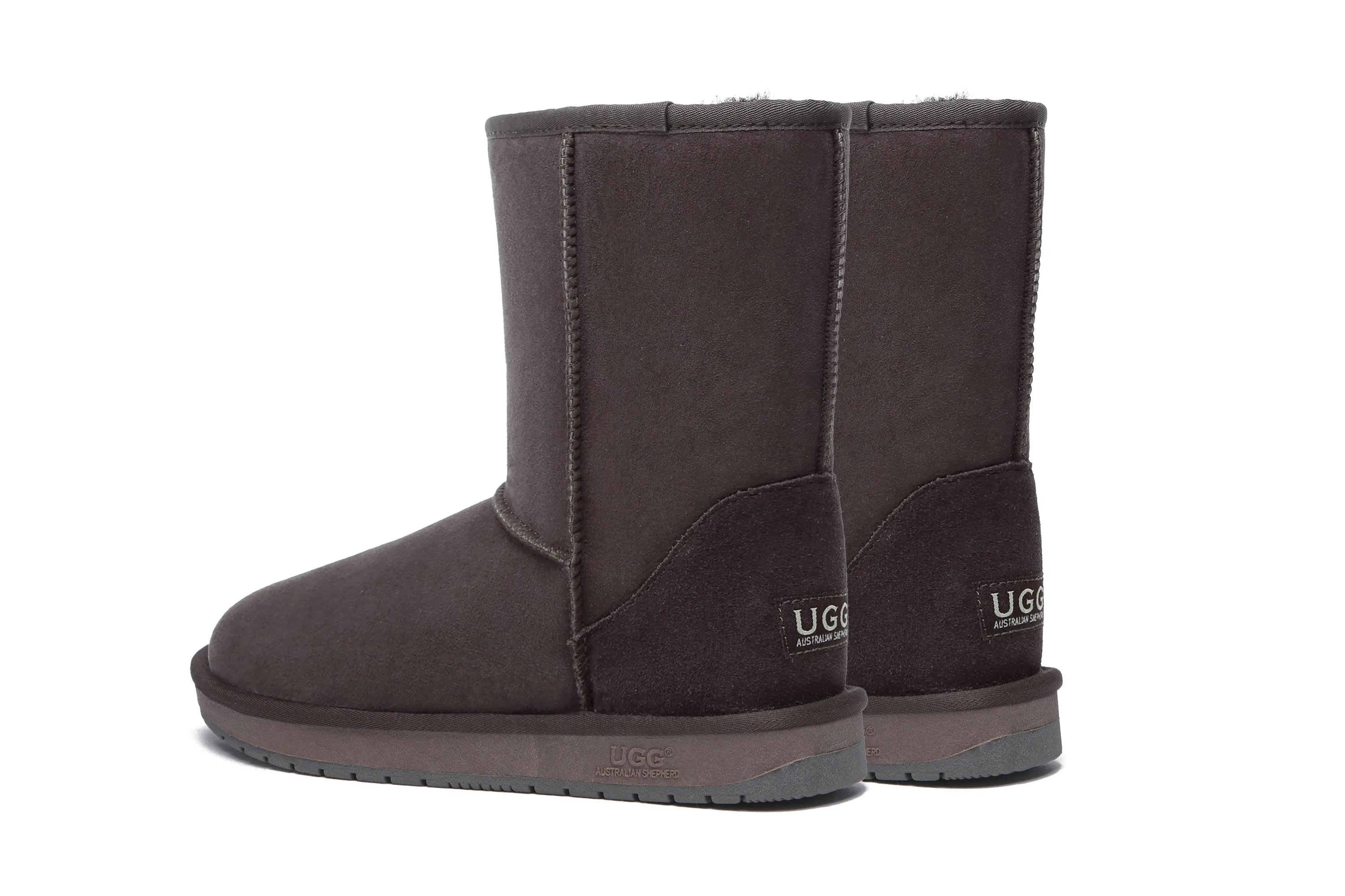AUSTRALIAN SHEPHERD® UGG Boots Double Face Sheepskin Wool Short Classic