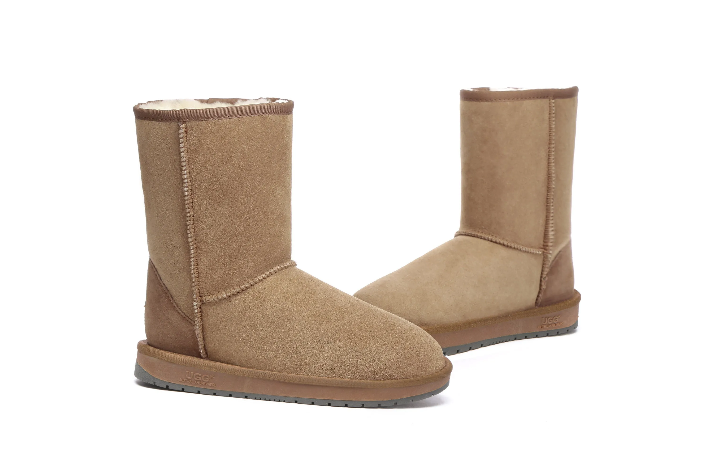 AUSTRALIAN SHEPHERD® UGG Boots Double Face Sheepskin Wool Short Classic