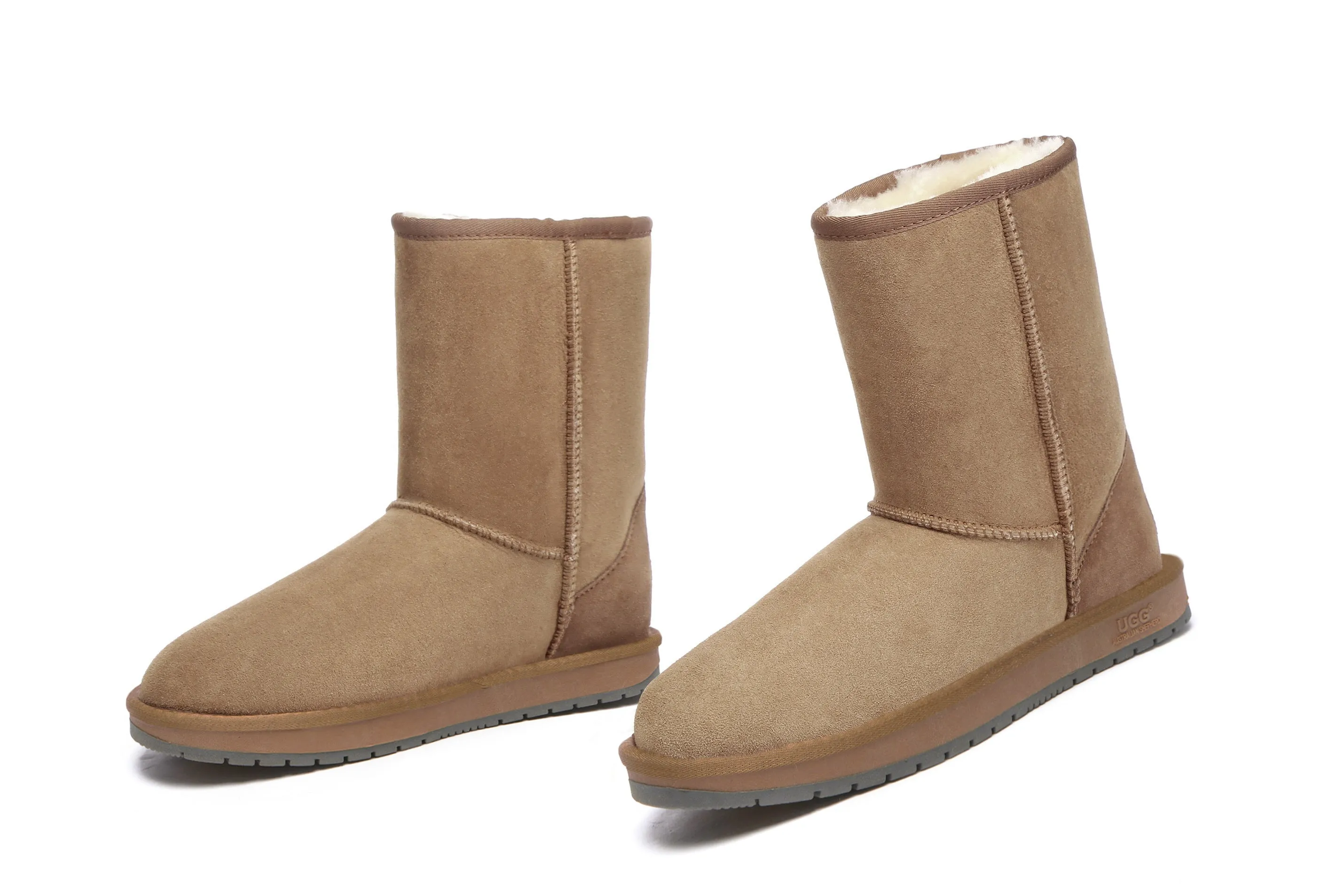 AUSTRALIAN SHEPHERD® UGG Boots Double Face Sheepskin Wool Short Classic