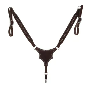 BC1131 - Brown Roughout Breast Collar