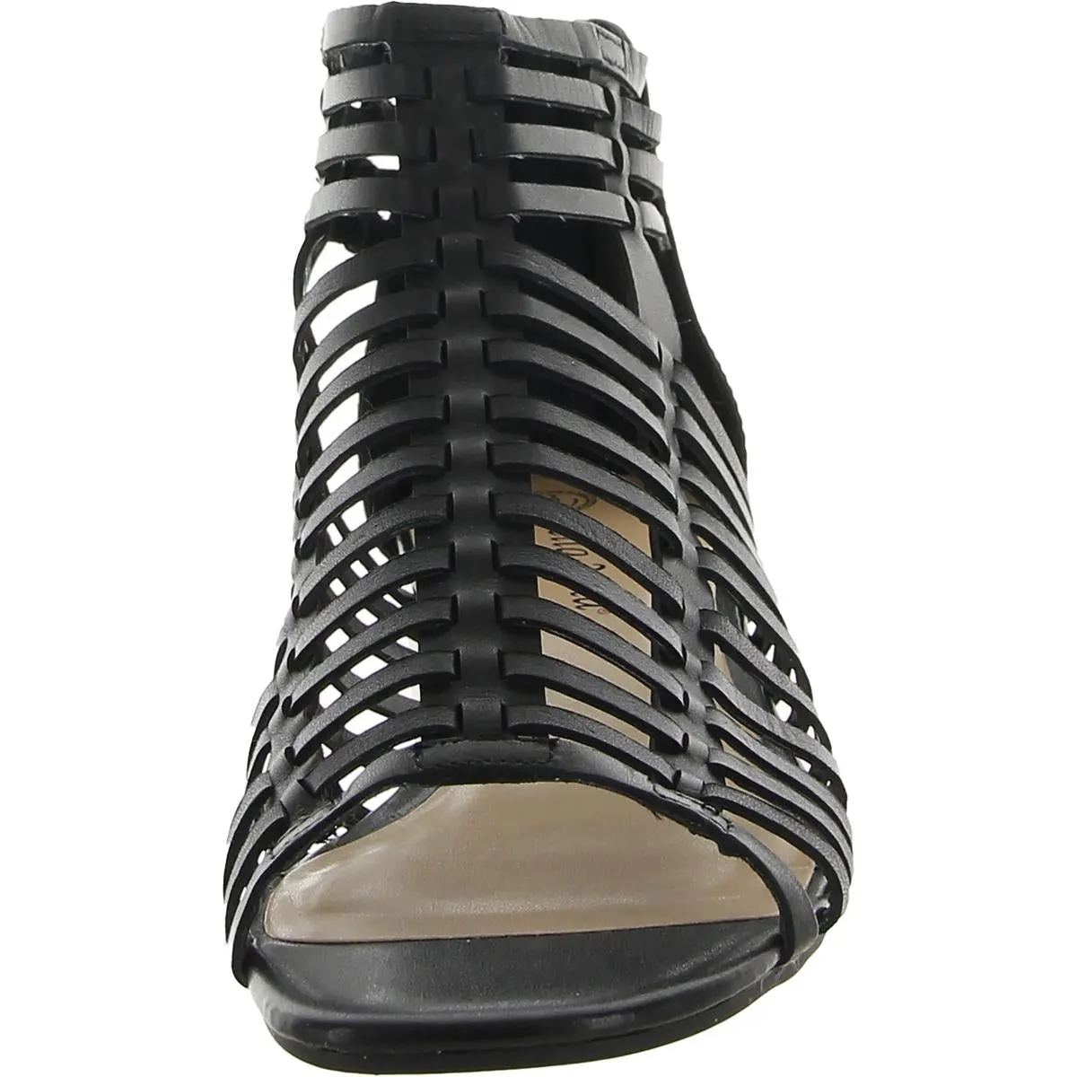 Bella Vita Womens Holden Open Toe Leather Gladiator Sandals