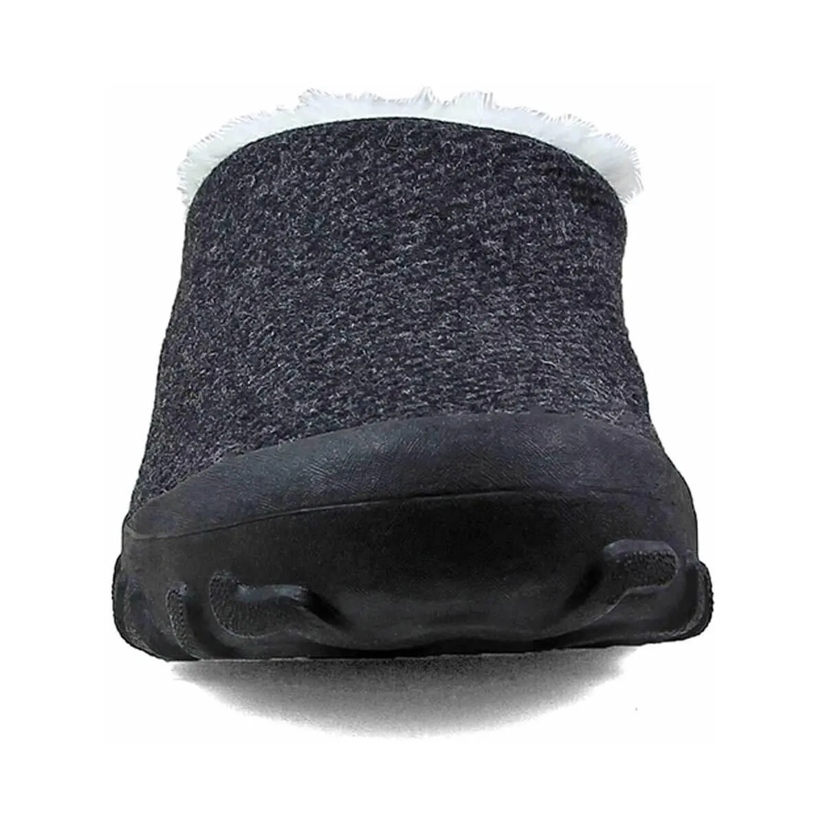 Bogs Women's Slip On - B-Moc Wool Waterproof, Black | 72107-001