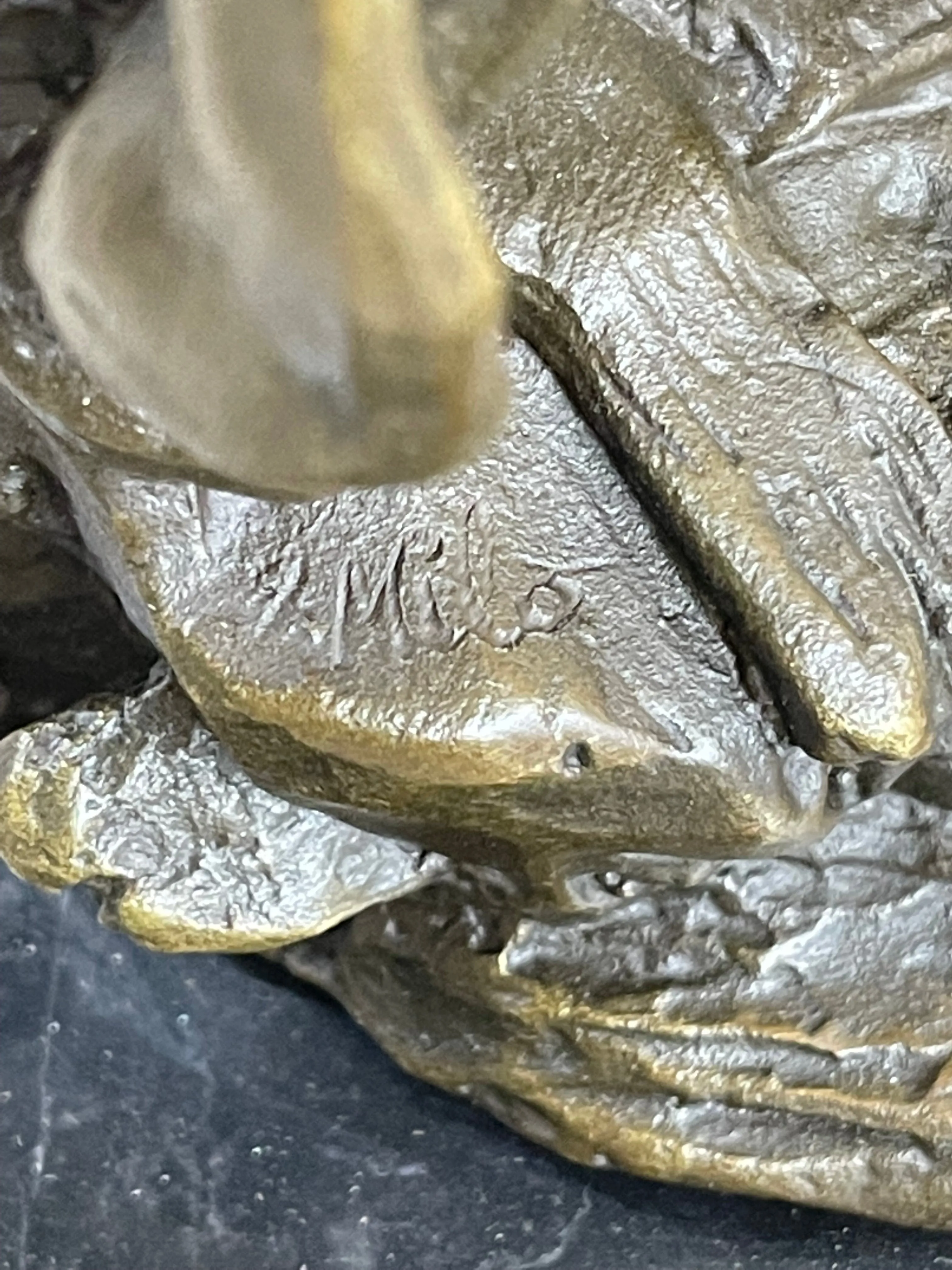 Bronze Marble Statue Sheriff US Marshall Gun Wild West Pony Express Gun Decor