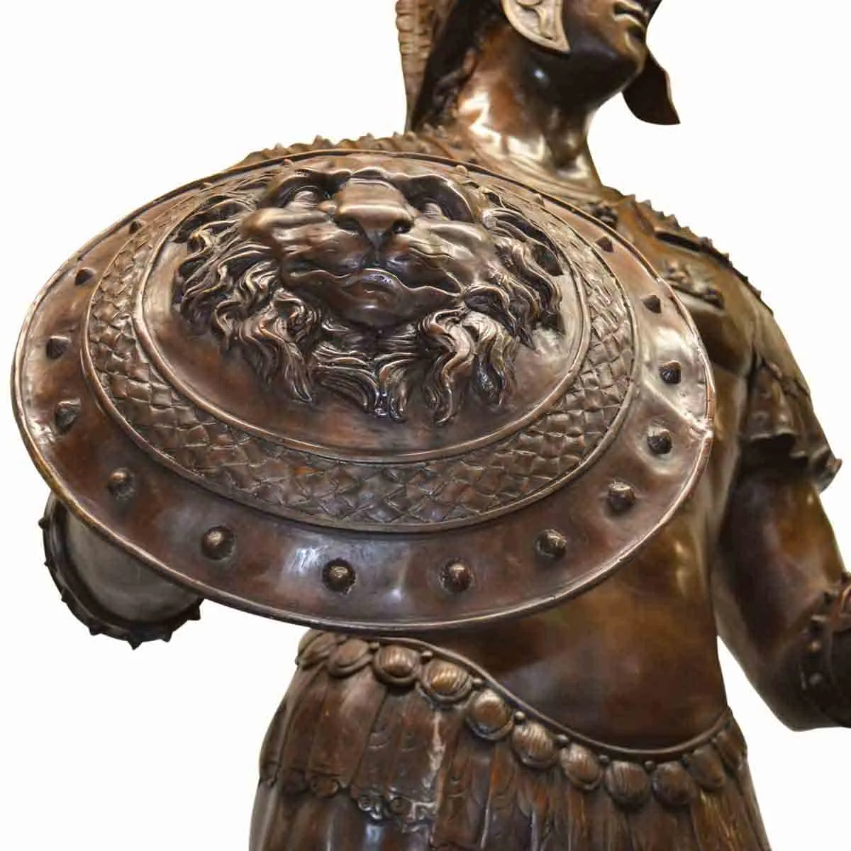 Bronze Roman Gladiator Statue