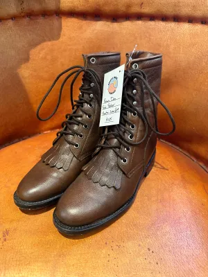 Brown Dan Post Packer Boots 6M
