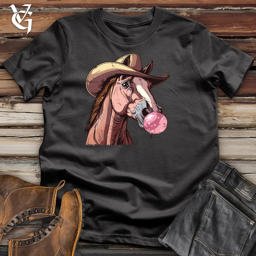 Bubblegum Cowboy Horse Cotton Tee