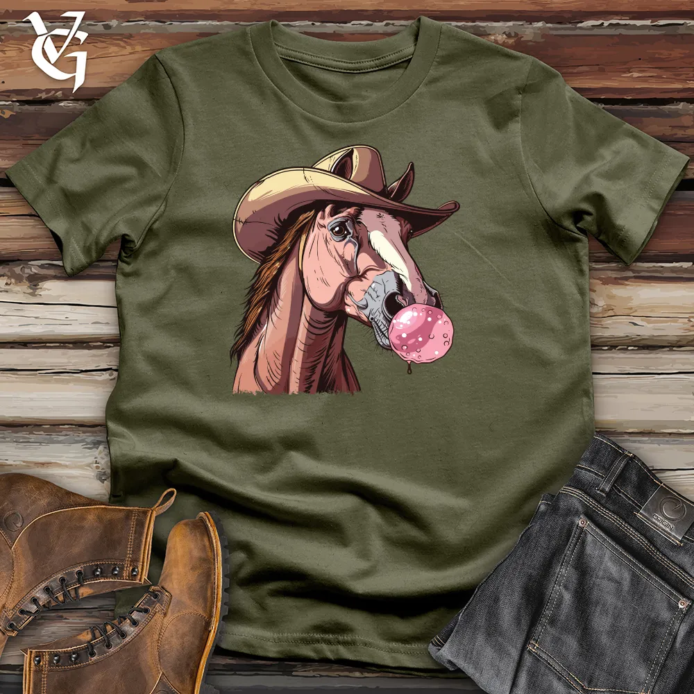 Bubblegum Cowboy Horse Cotton Tee