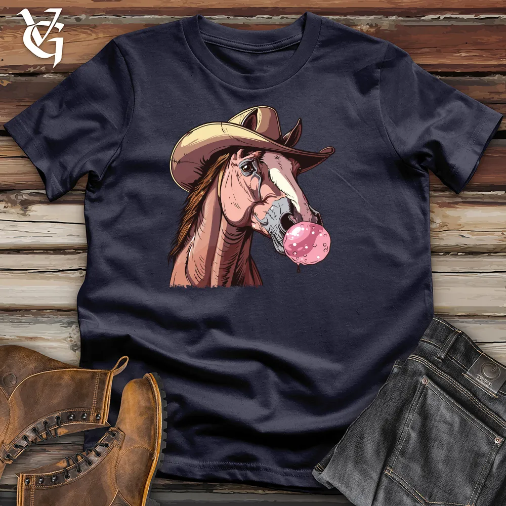 Bubblegum Cowboy Horse Cotton Tee