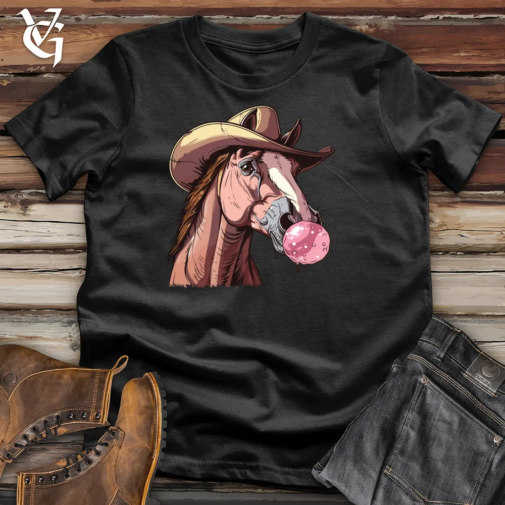 Bubblegum Cowboy Horse Cotton Tee