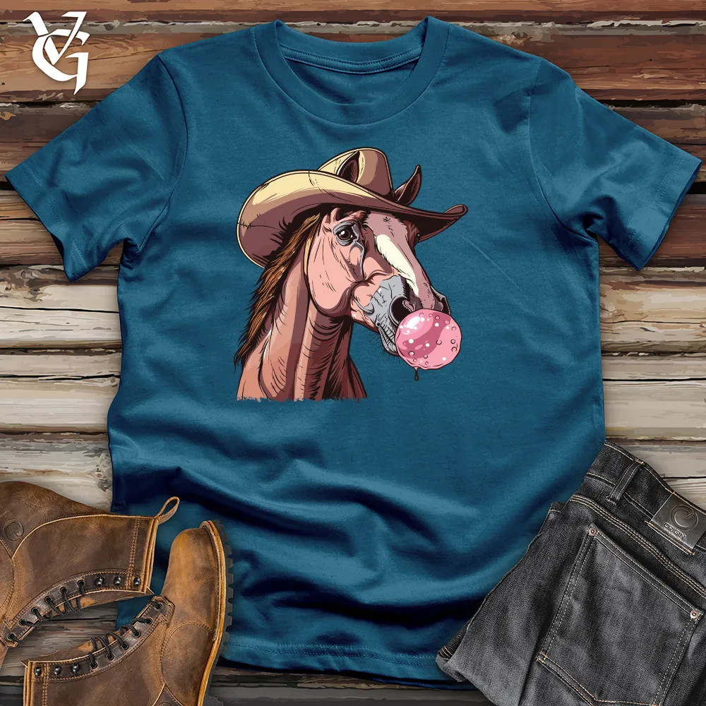 Bubblegum Cowboy Horse Cotton Tee