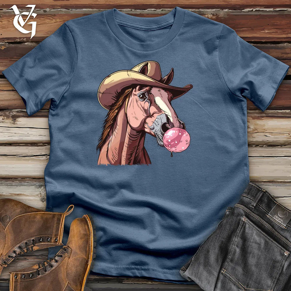 Bubblegum Cowboy Horse Cotton Tee