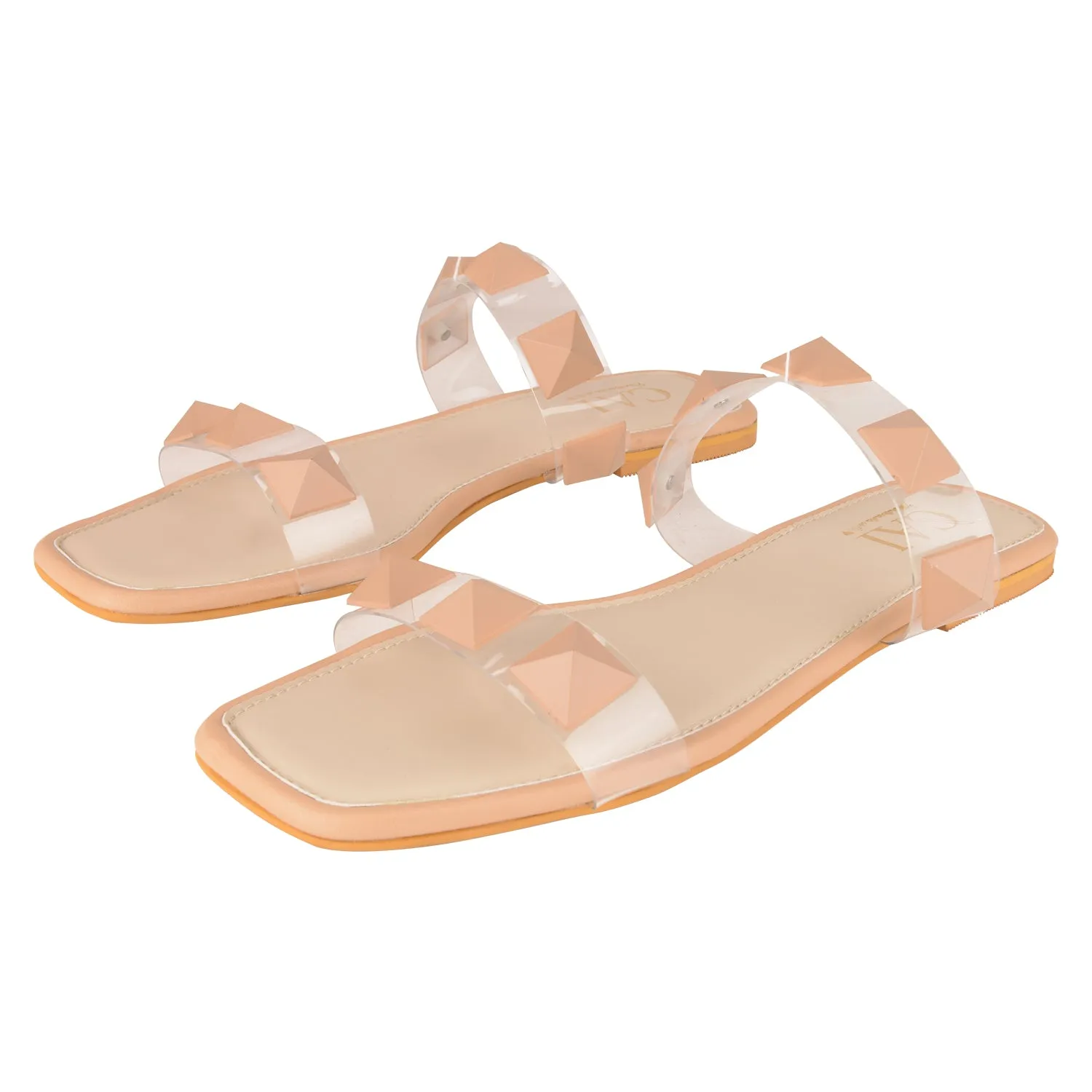 Candy Crush Beige Flats