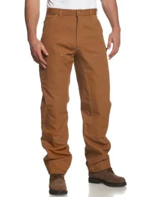 Carhartt Men's Double Front Duck Utility Work Dungaree B01,Carhartt Brown,34 x 30