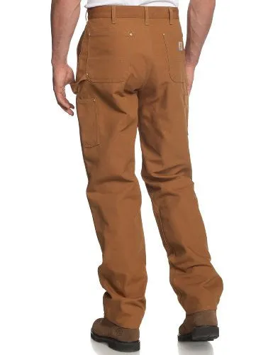 Carhartt Men's Double Front Duck Utility Work Dungaree B01,Carhartt Brown,34 x 30