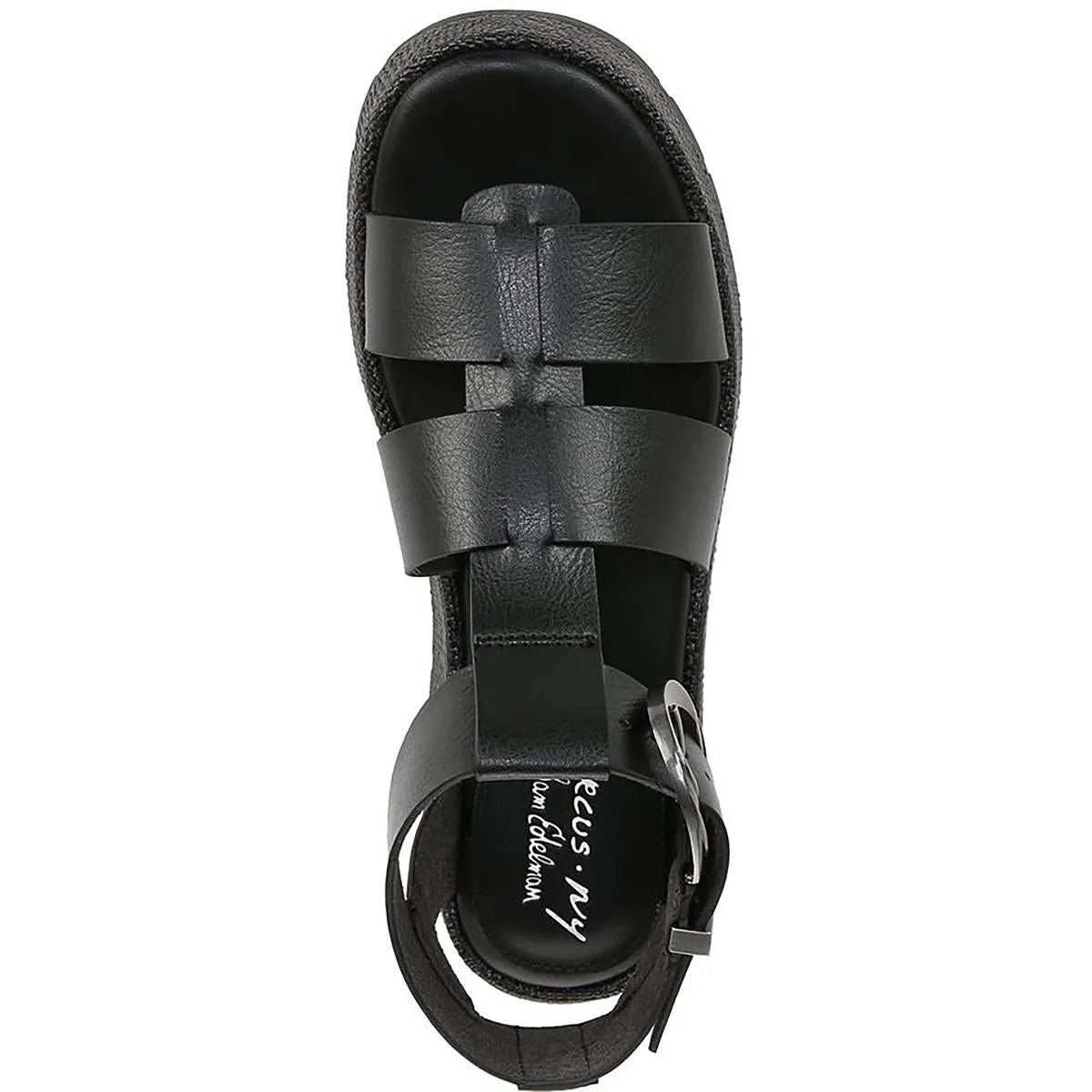 Circus by Sam Edelman Womens Katy Faux Leather Platform Gladiator Sandals