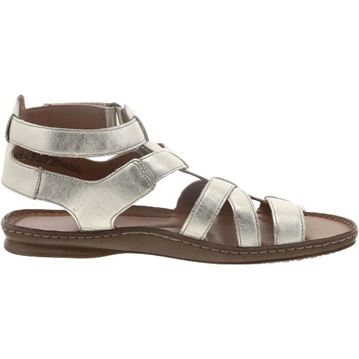 Clarks Womens Sarla Choir Gladiator Open Toe Gladiator Sandals