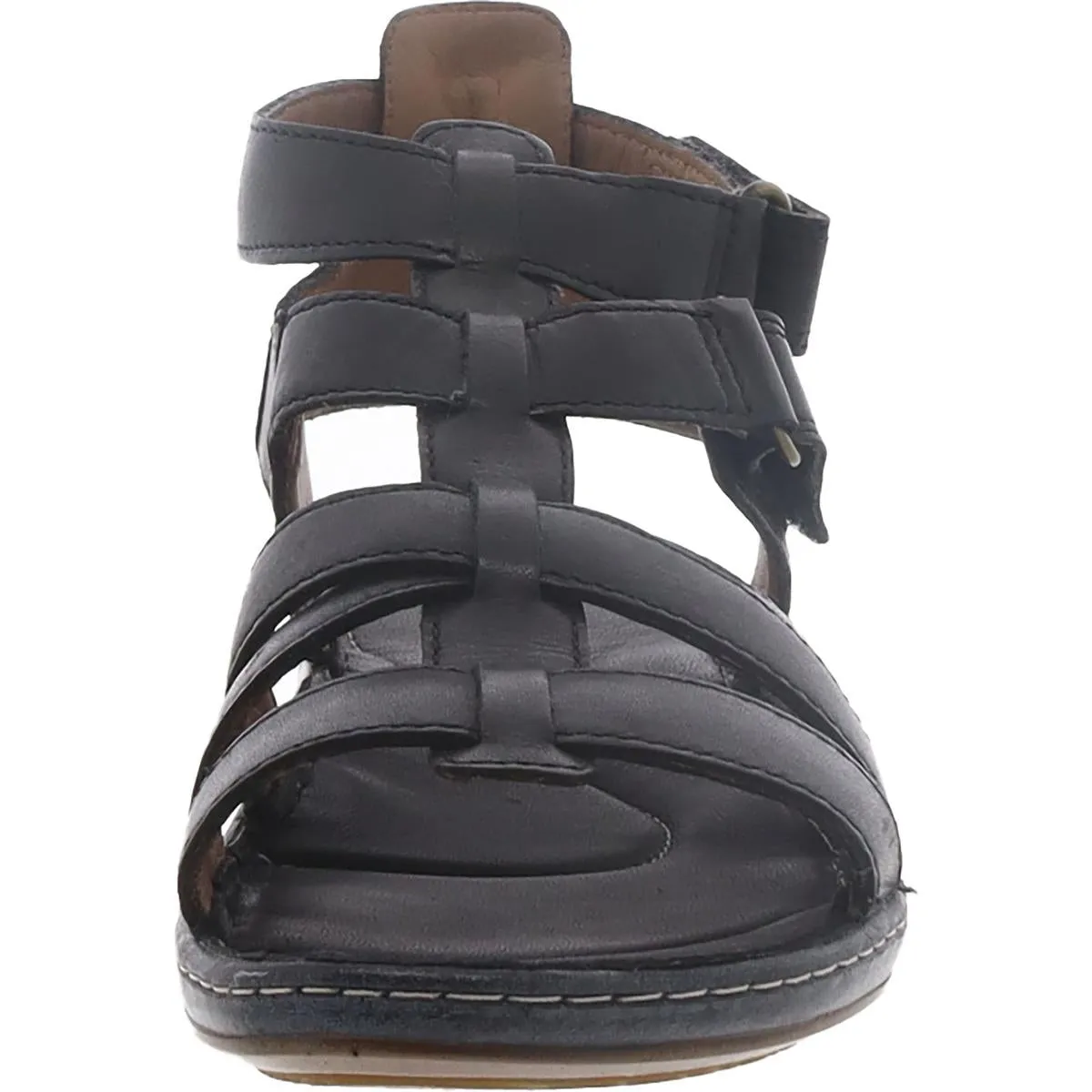 Clarks Womens Sarla Choir Gladiator Open Toe Gladiator Sandals