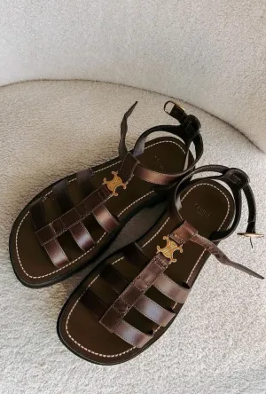 Clea Triomphe Gladiator Chunky Sandals