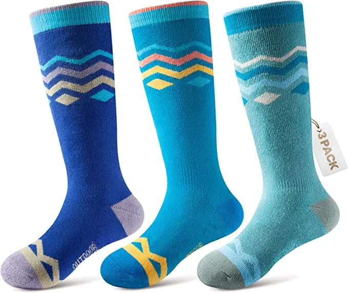 Cotton Kids Ski Socks