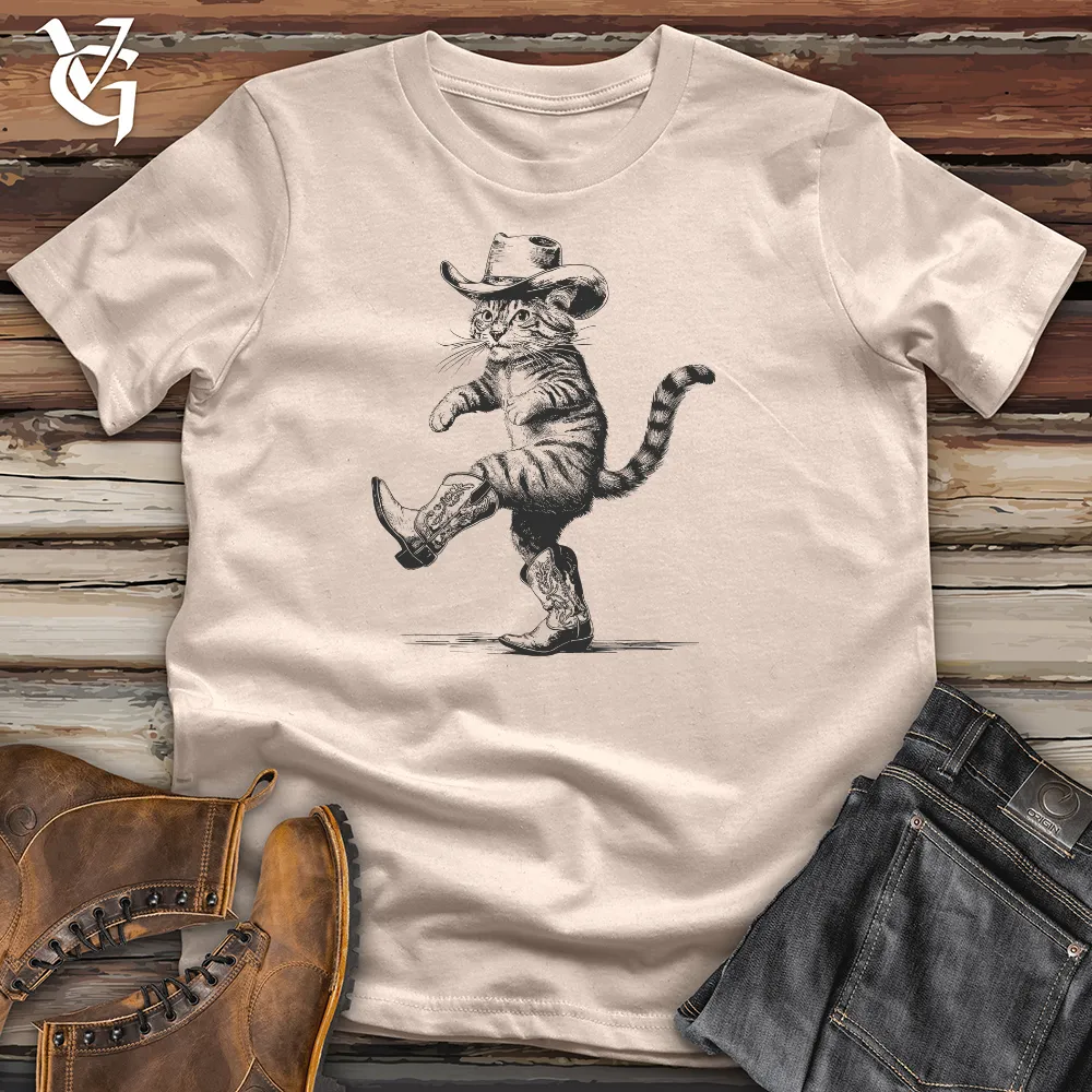 Cowboy Cat Dance Cotton Tee
