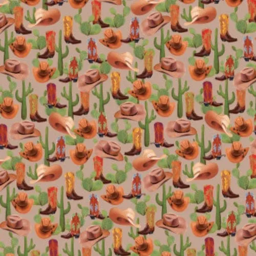 Cowboy Tissue Paper