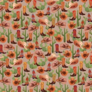Cowboy Tissue Paper