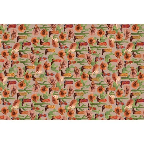 Cowboy Tissue Paper