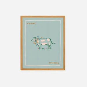 Dairy Cow Art Print