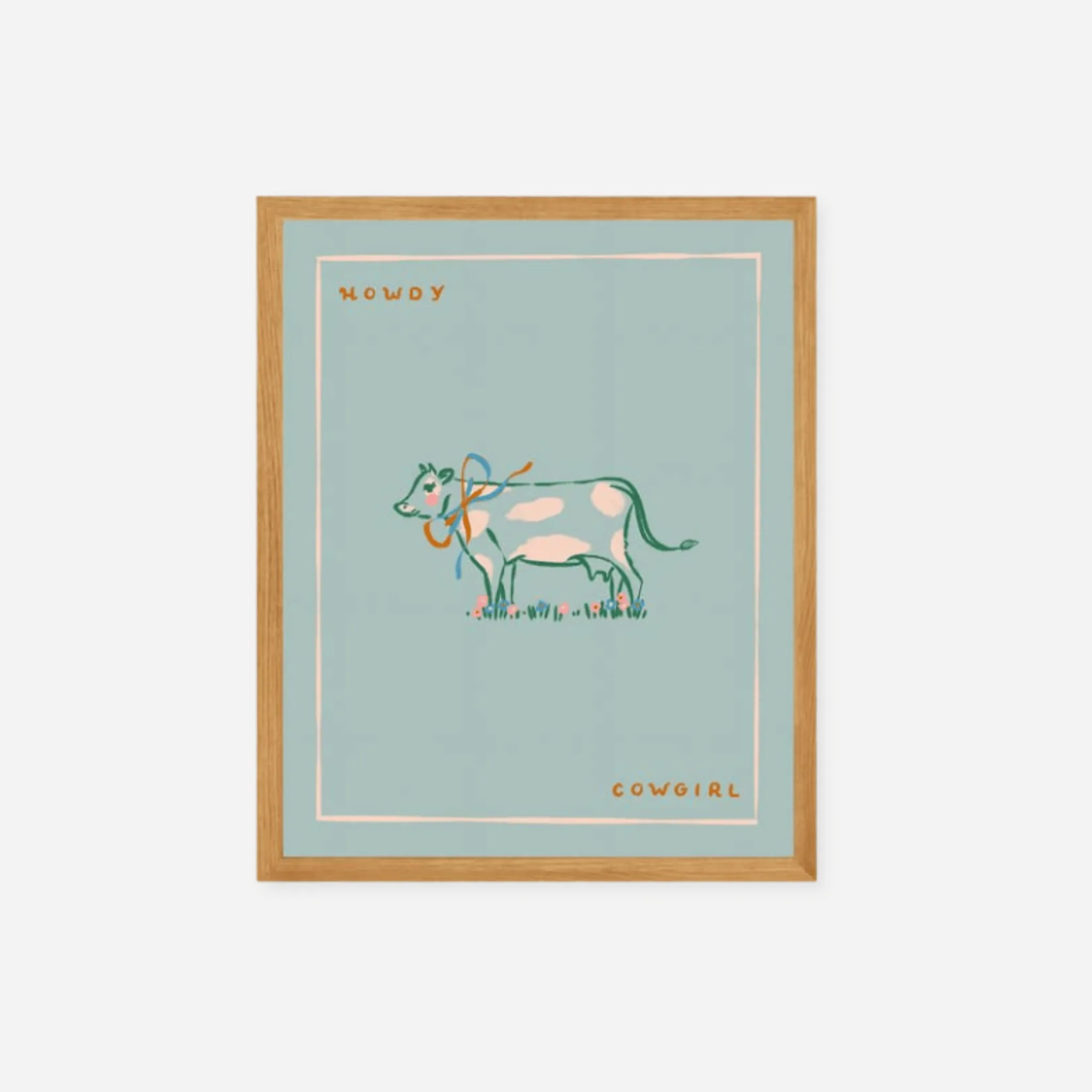 Dairy Cow Art Print