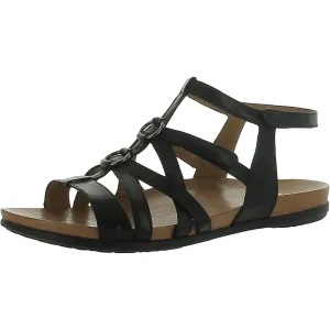 Dansko Womens Jolene Leather Caged Gladiator Sandals