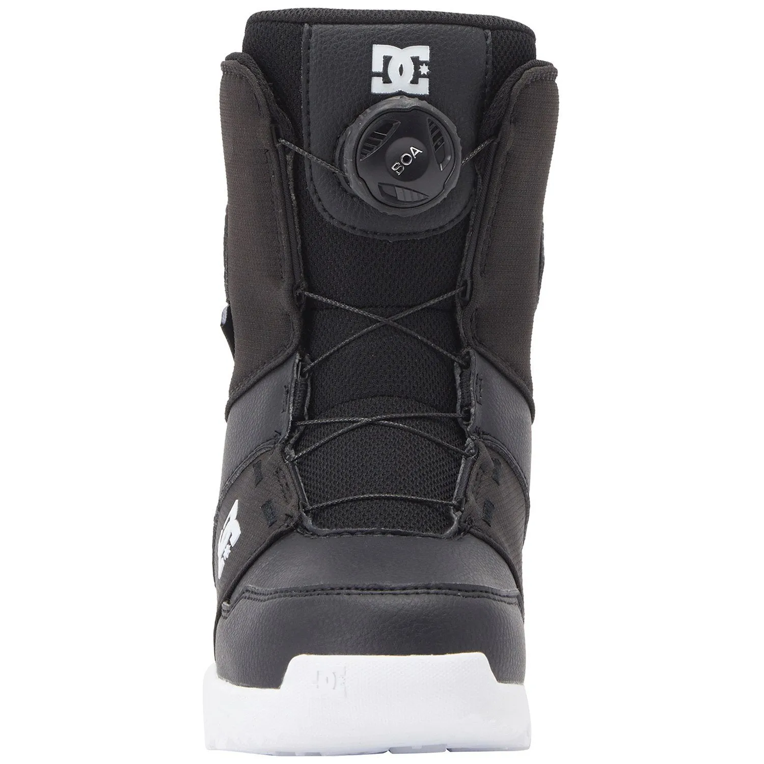 DC Youth Scout 2024 Snowboard Boots - Black/White