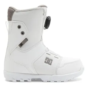 DC Youth Scout 2024 Snowboard Boots - White/Grey