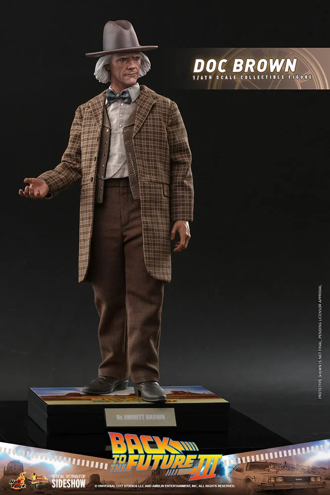 Doc Brown Sixth Scale Figure by Hot Toys