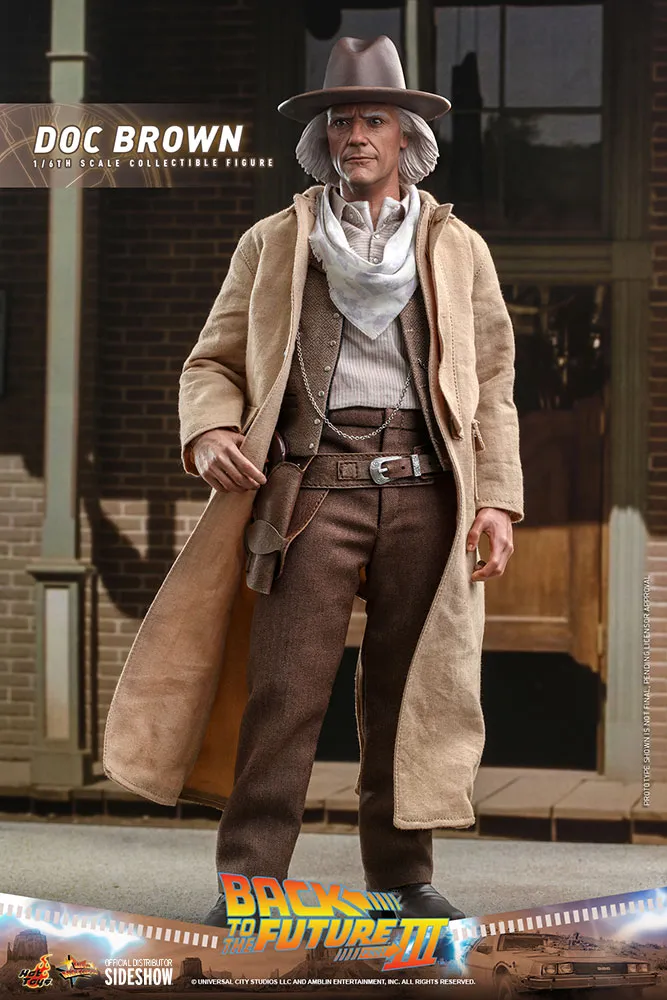Doc Brown Sixth Scale Figure by Hot Toys