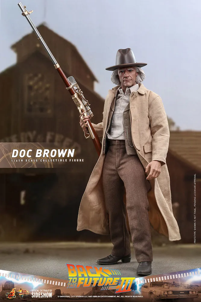 Doc Brown Sixth Scale Figure by Hot Toys