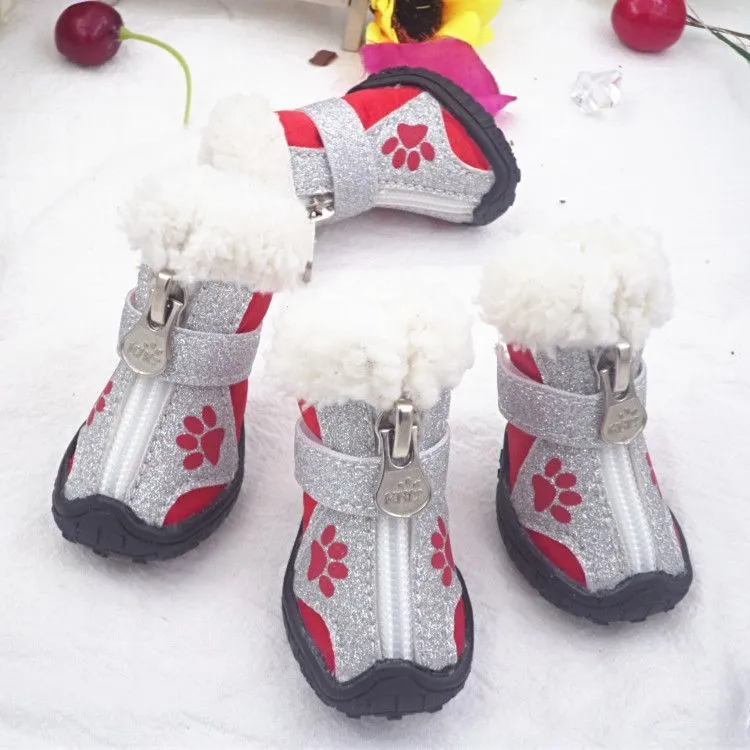 Dog Winter Non-Slip Snow Boots