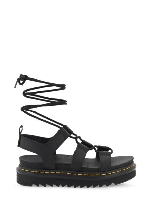 Dr.martens nartilla hydro leather gladiator sandals