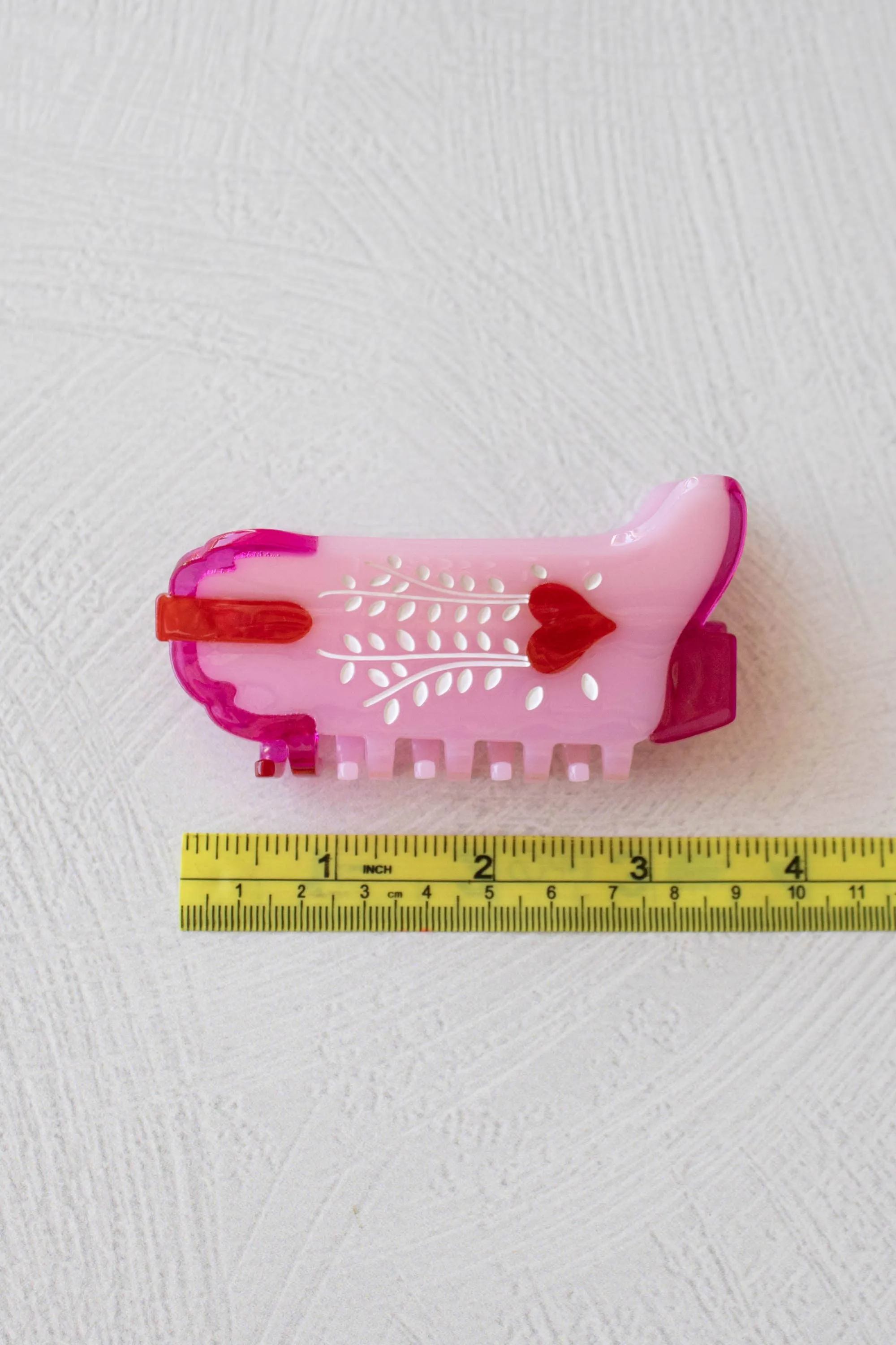 Eco My Sweet Heart Cowboy Boots Hair Claw Clip