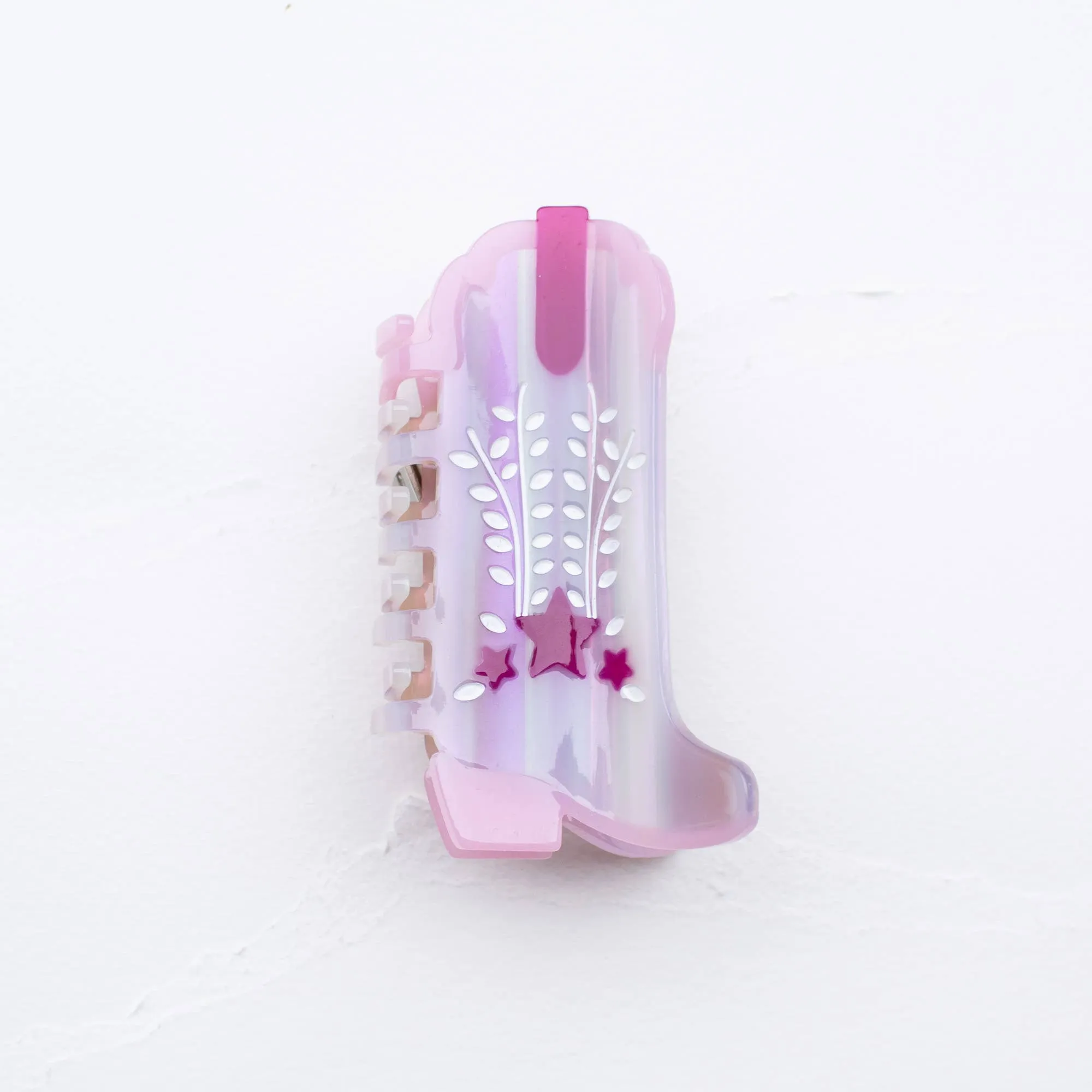 Eco Shooting Star Cowboy Boots Hair Claw Clip