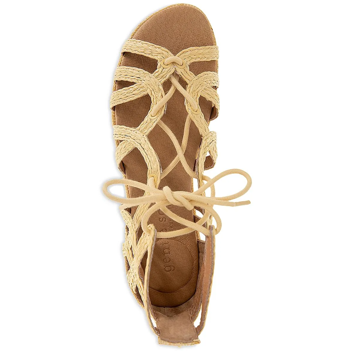 Gentle Souls by Kenneth Cole Womens Break My Heart 3 Leather Gladiator Sandals