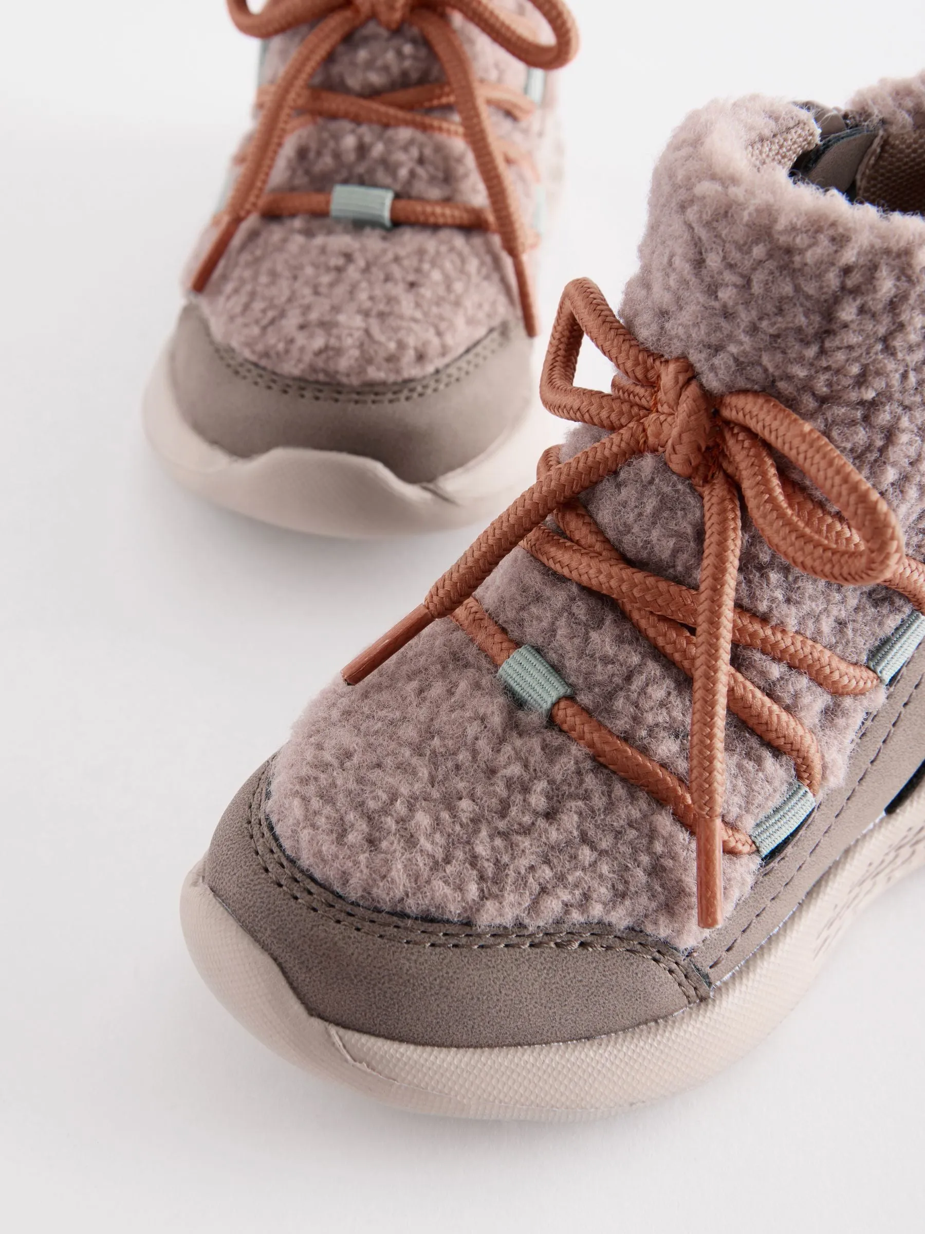 Grey Borg Water Repellant Snow Boots