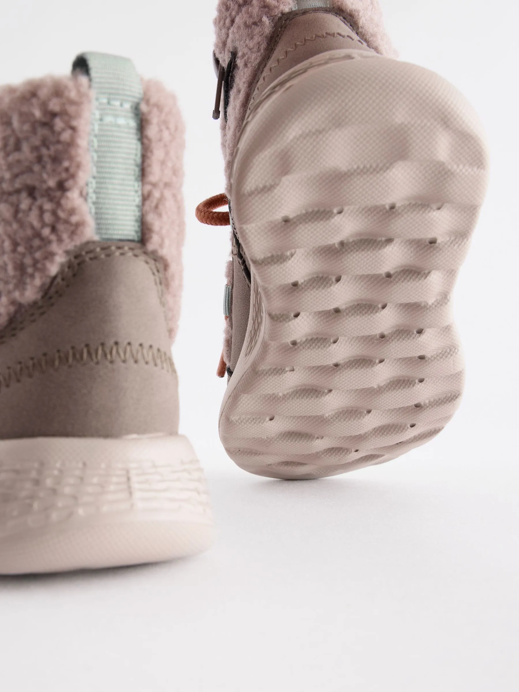 Grey Borg Water Repellant Snow Boots