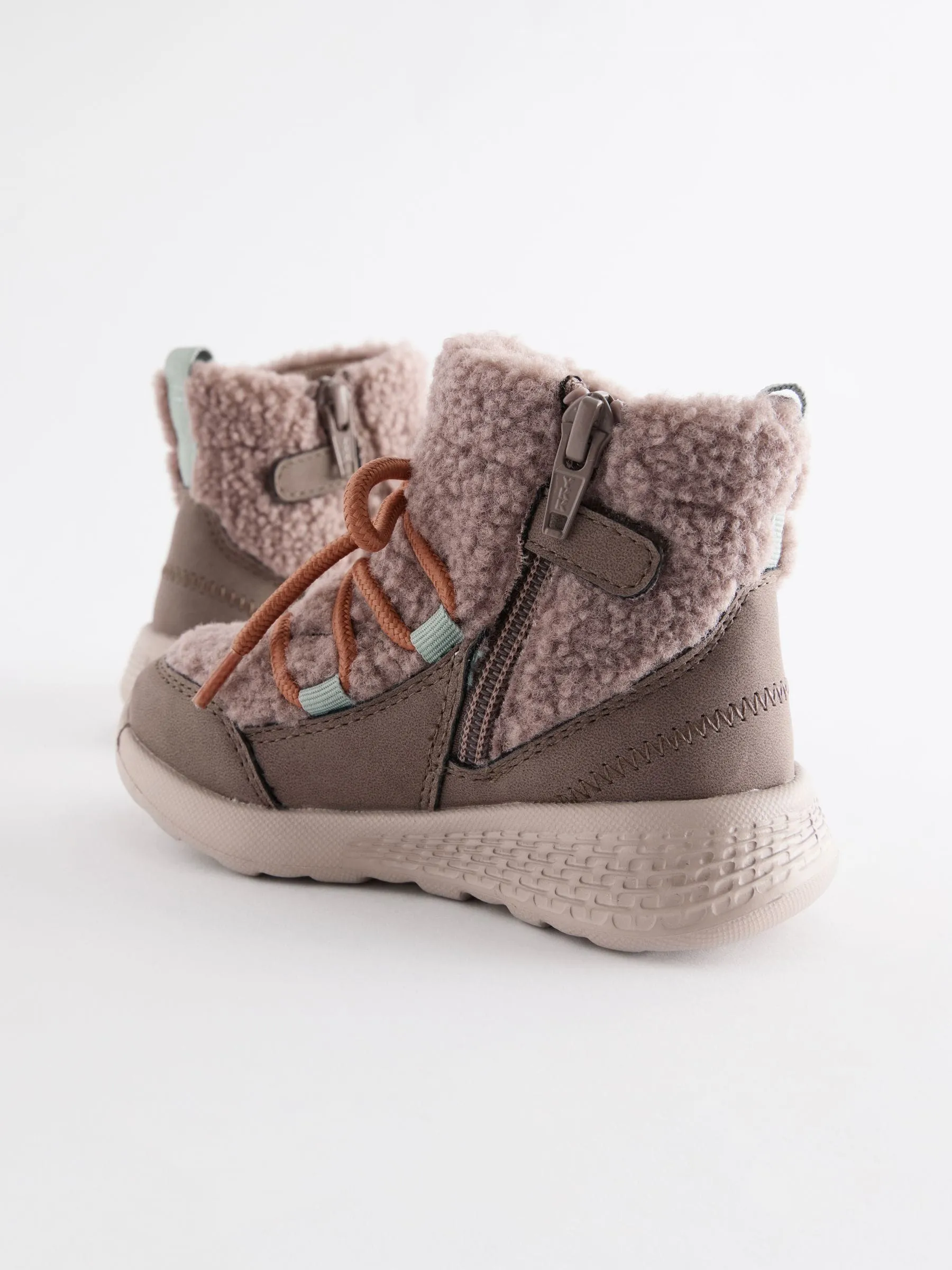 Grey Borg Water Repellant Snow Boots