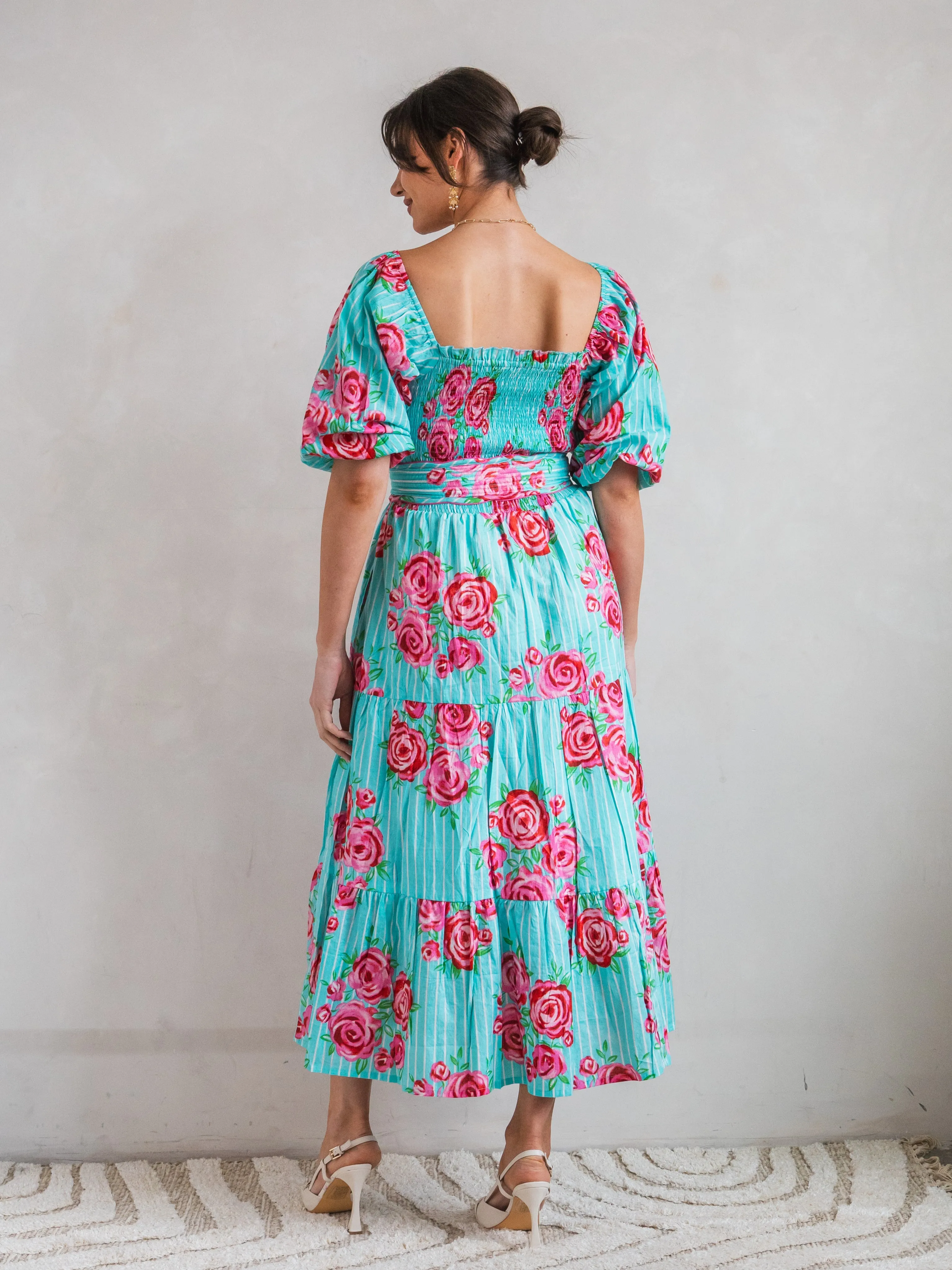 'HONOUR' DRESS IN AUSTIN'S ROSE
