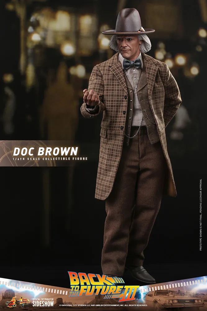 Hot Toys 1/6 Scale Figure - Back to the Future Part III - Doc Brown