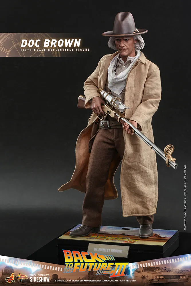 Hot Toys 1/6 Scale Figure - Back to the Future Part III - Doc Brown